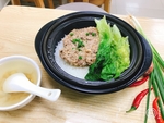 香菇肉饼煲仔饭