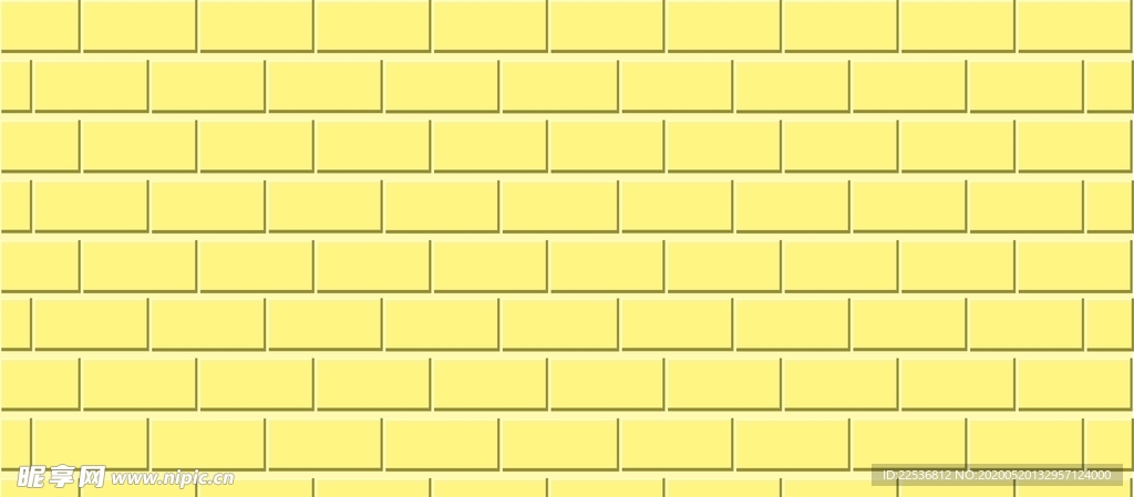 黄色砖纹贴图
