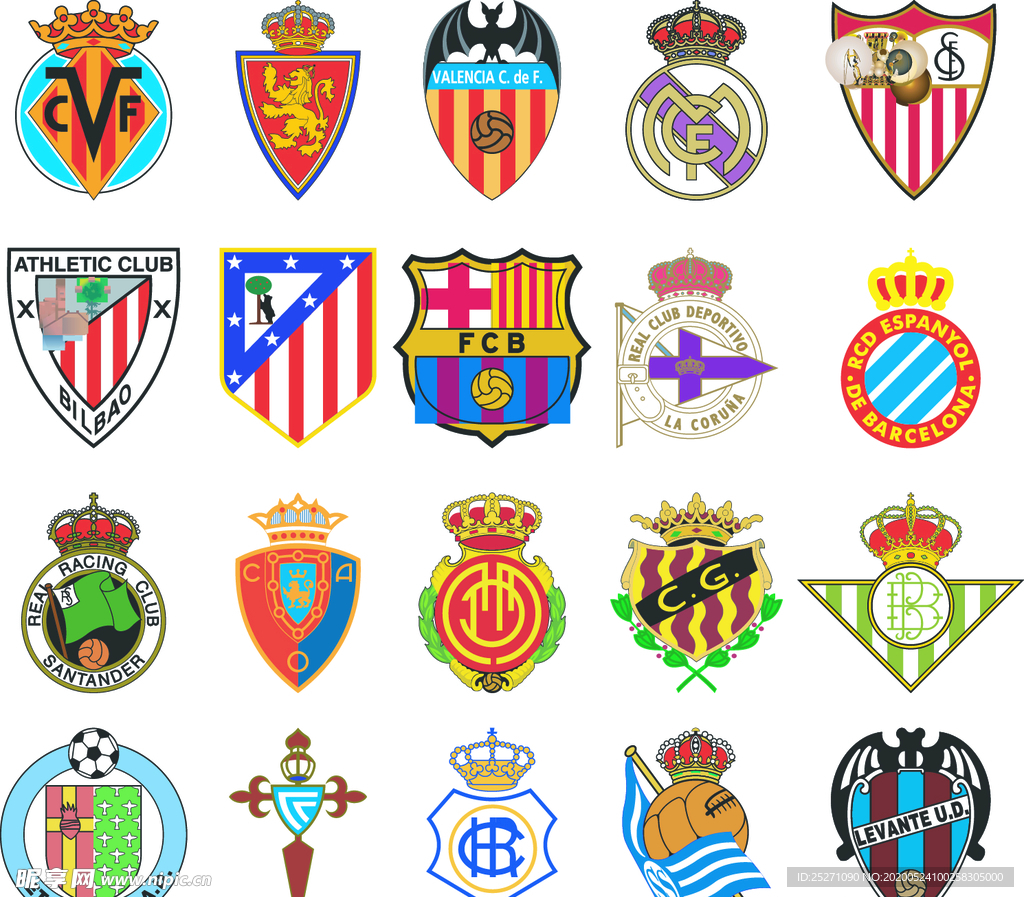 西班牙足球俱乐部