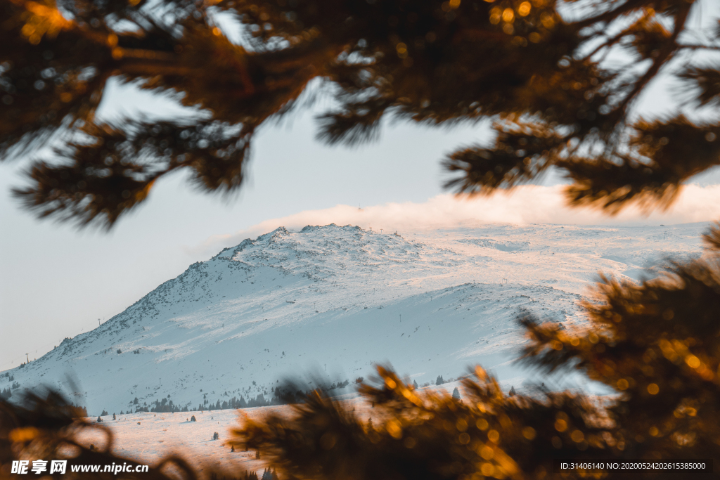 雪山圖片