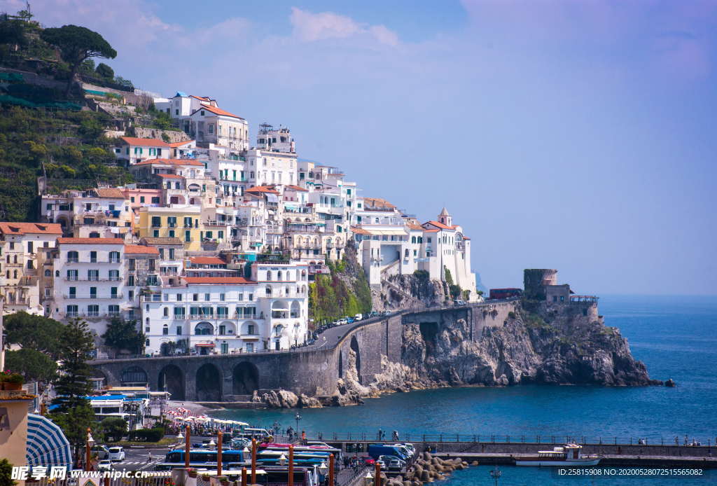 意大利马尔菲海岸风景图片