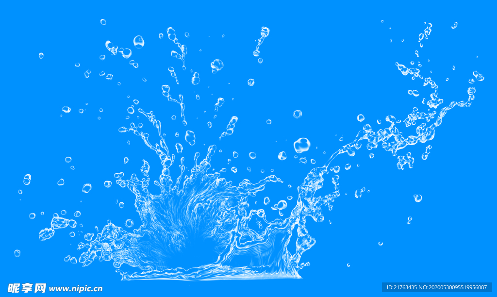 水滴分层图
