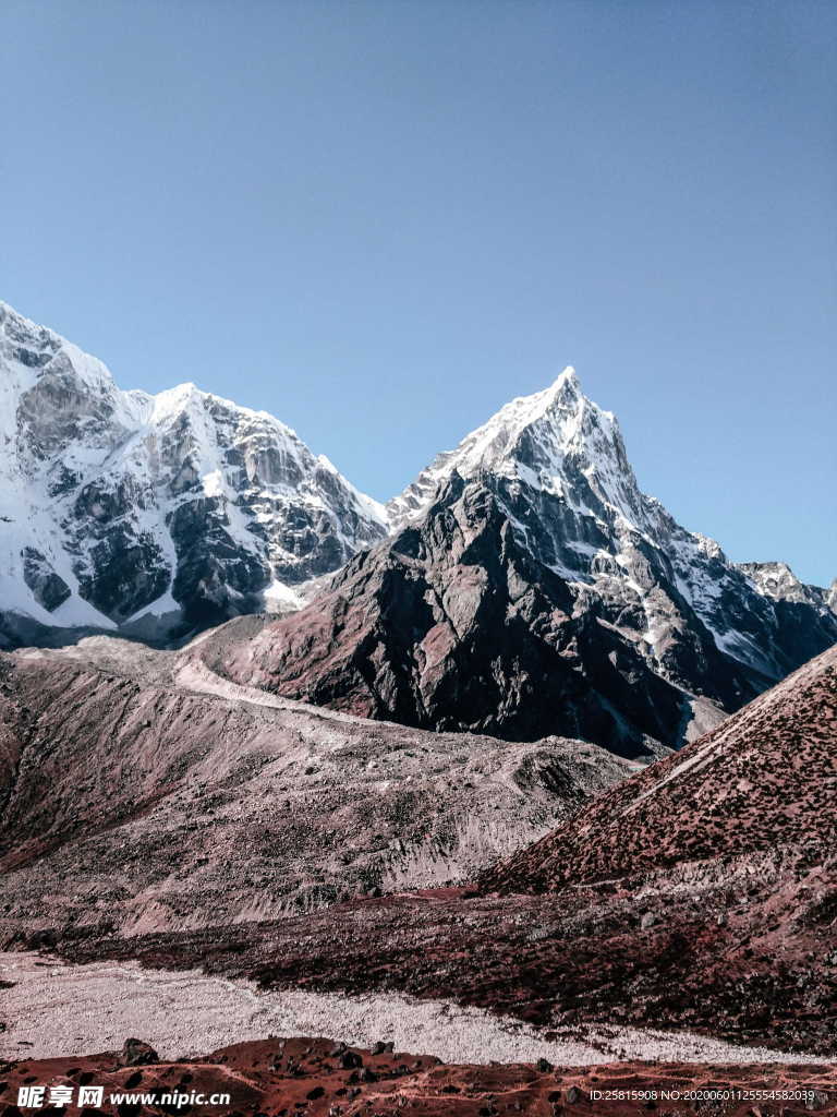 喜马拉雅山风景图片