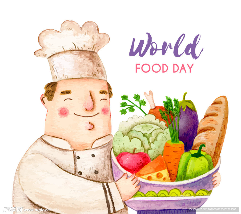 世界粮食日厨师