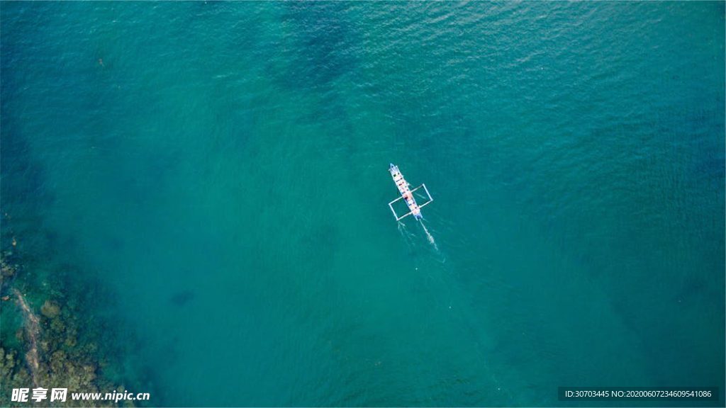 綠色的海