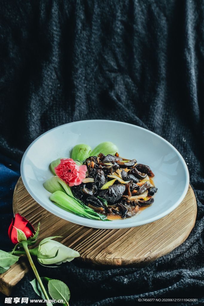 鮑汁香菇菜心32元美食圖