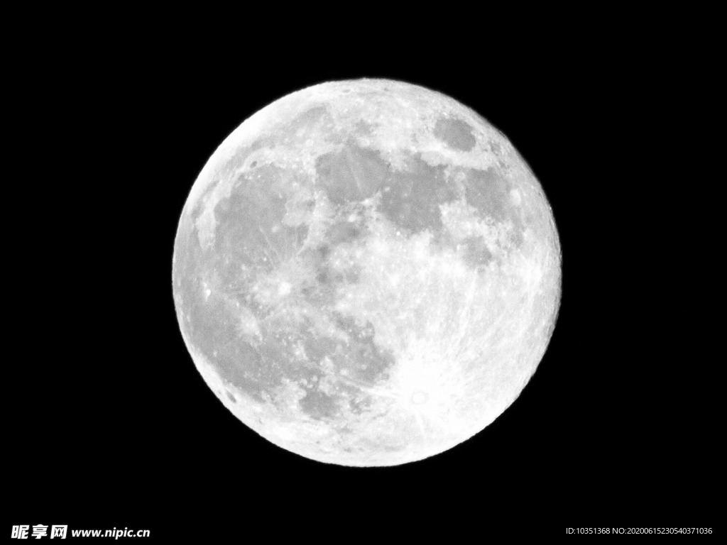 高清月球表面