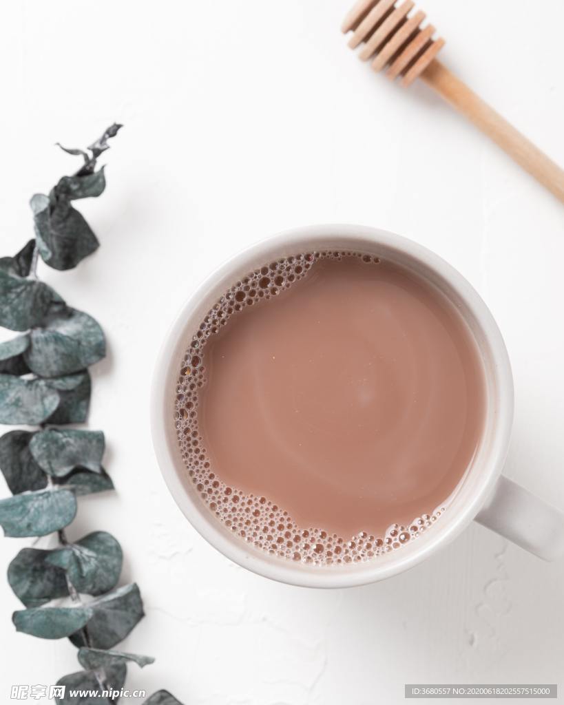 奶茶特寫