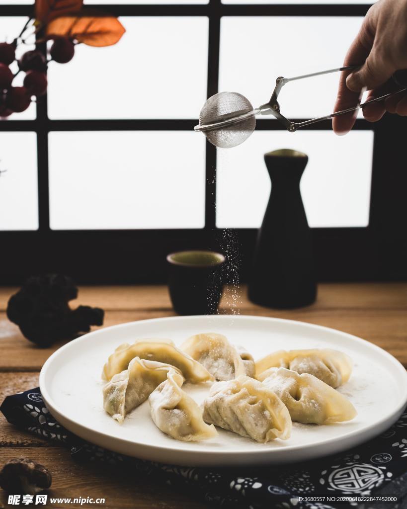 餃子特寫