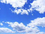 蓝天 白云 简洁 大气