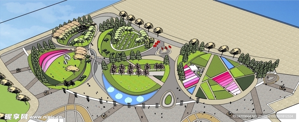 公園模型