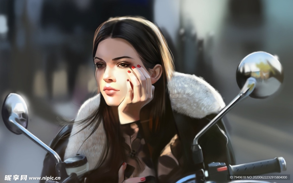 美女