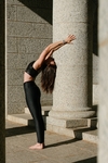 瑜伽健身运动美体休闲背景素材