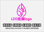 LZO面膜叶子鱼元素logo