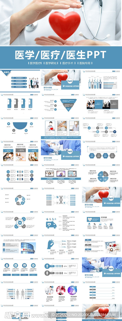 医院医疗PPT模板