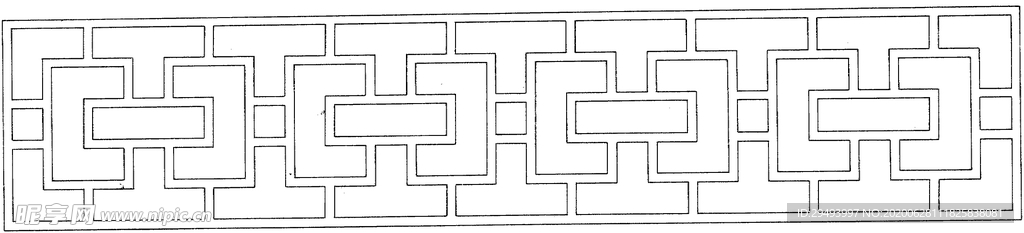 镂空花图案