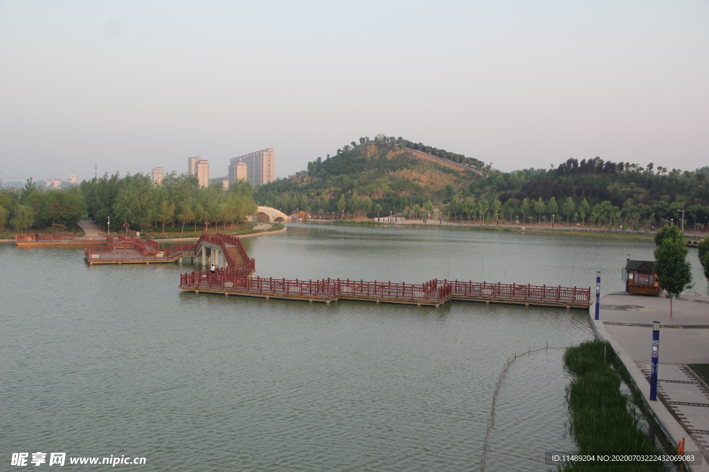 河南鹿邑上清湖公園