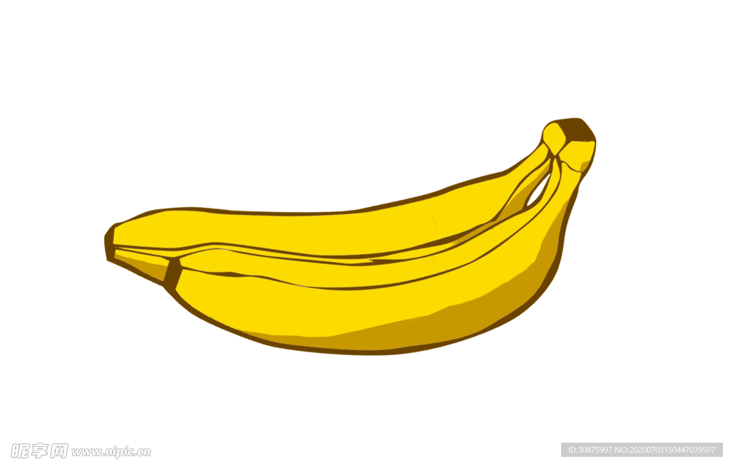 简笔画香蕉