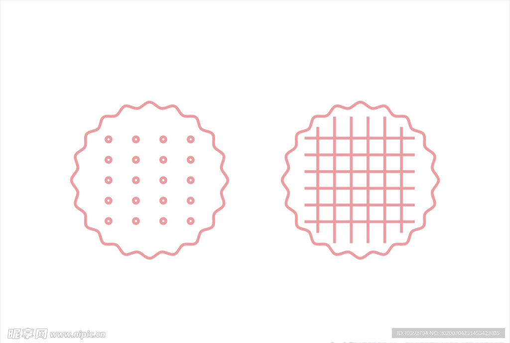 饼干图案设计