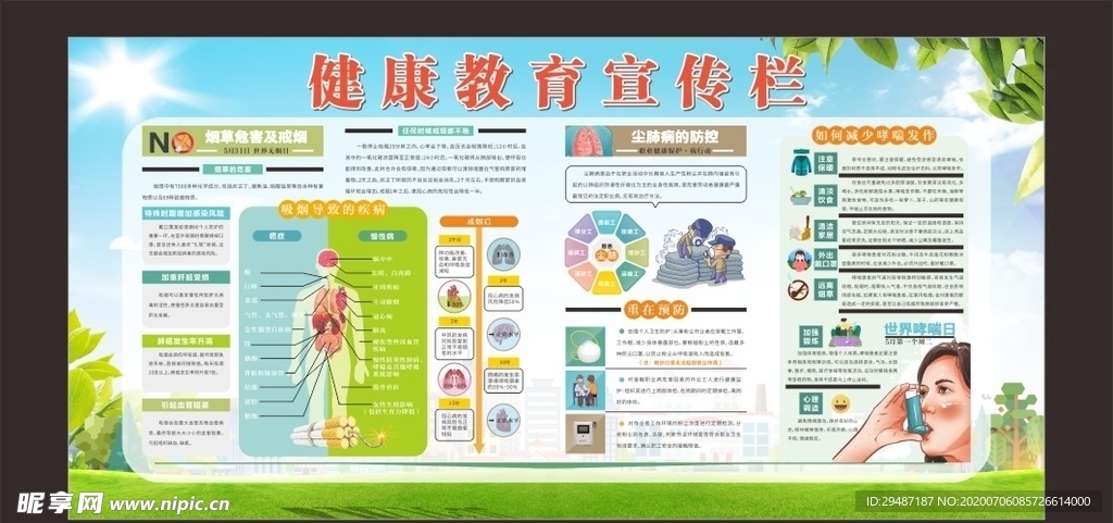 健康教育宣傳欄