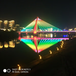 大桥夜景图
