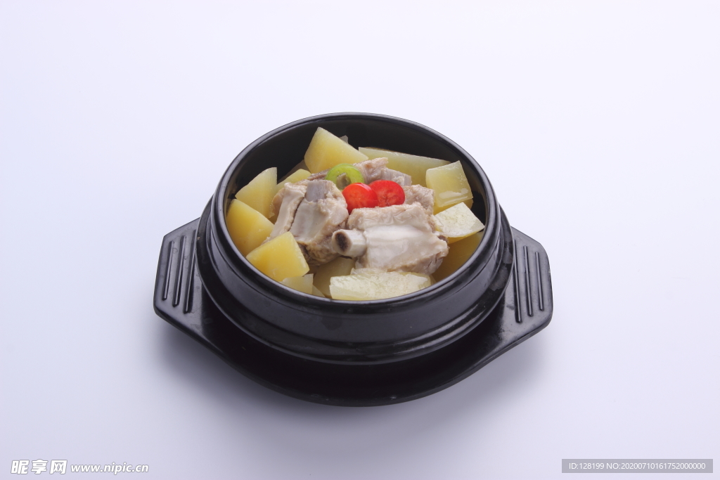 土豆豬排湯