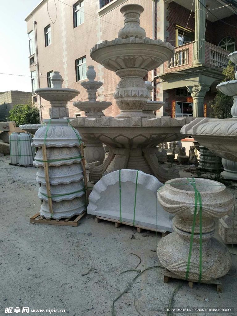 噴水池 花盆 石雕產品
