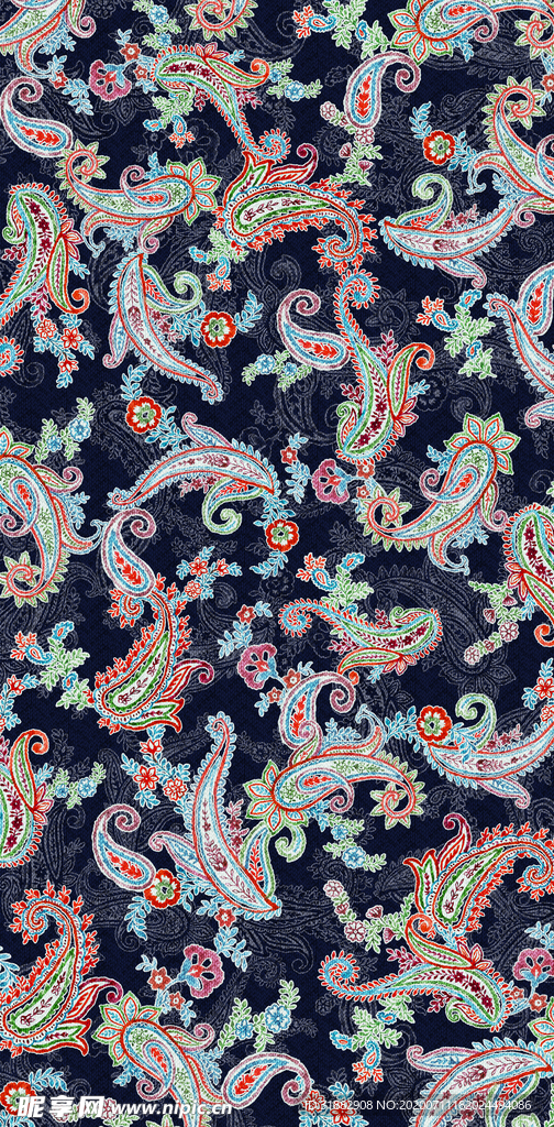 彩色腰果花