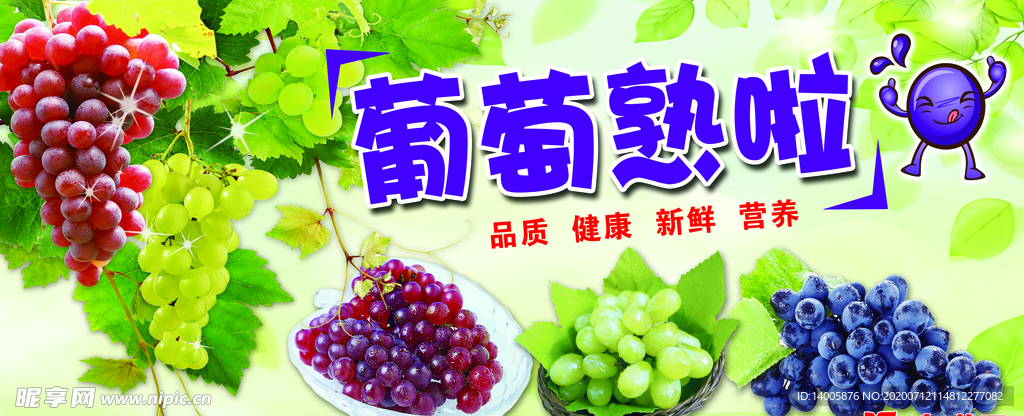 葡萄 水果 超市 健康 卫生