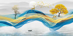 新中式水墨意境风景山水装饰画