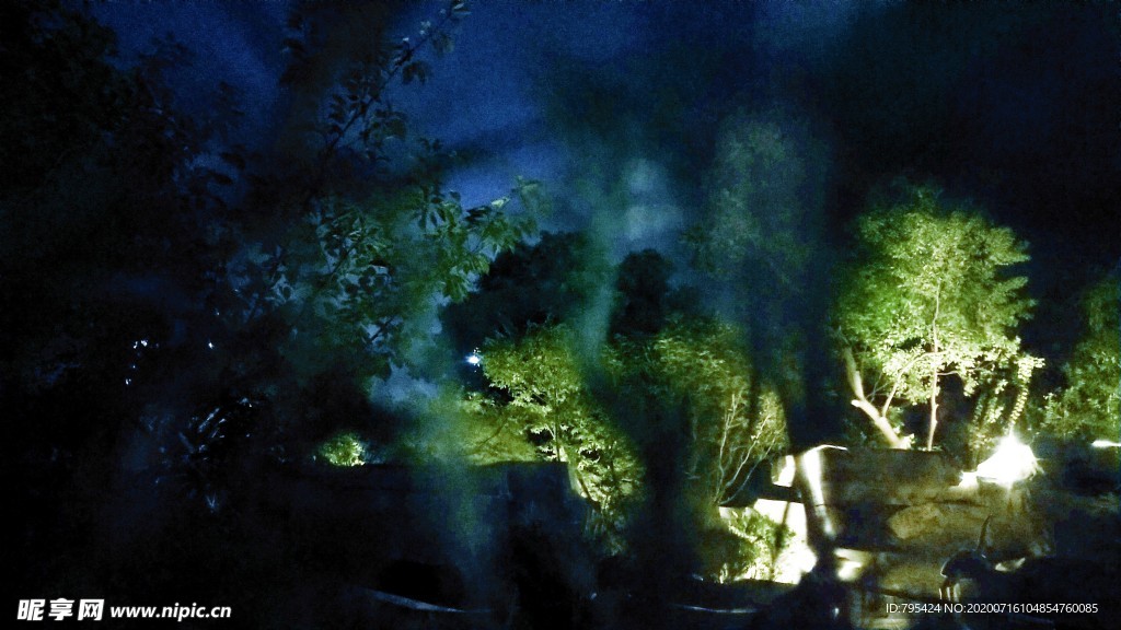 夜晚
