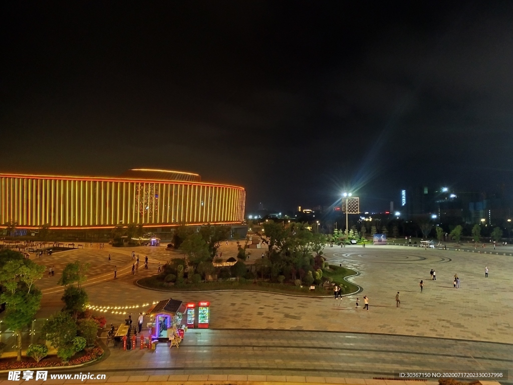 小鎮(zhèn)夜景