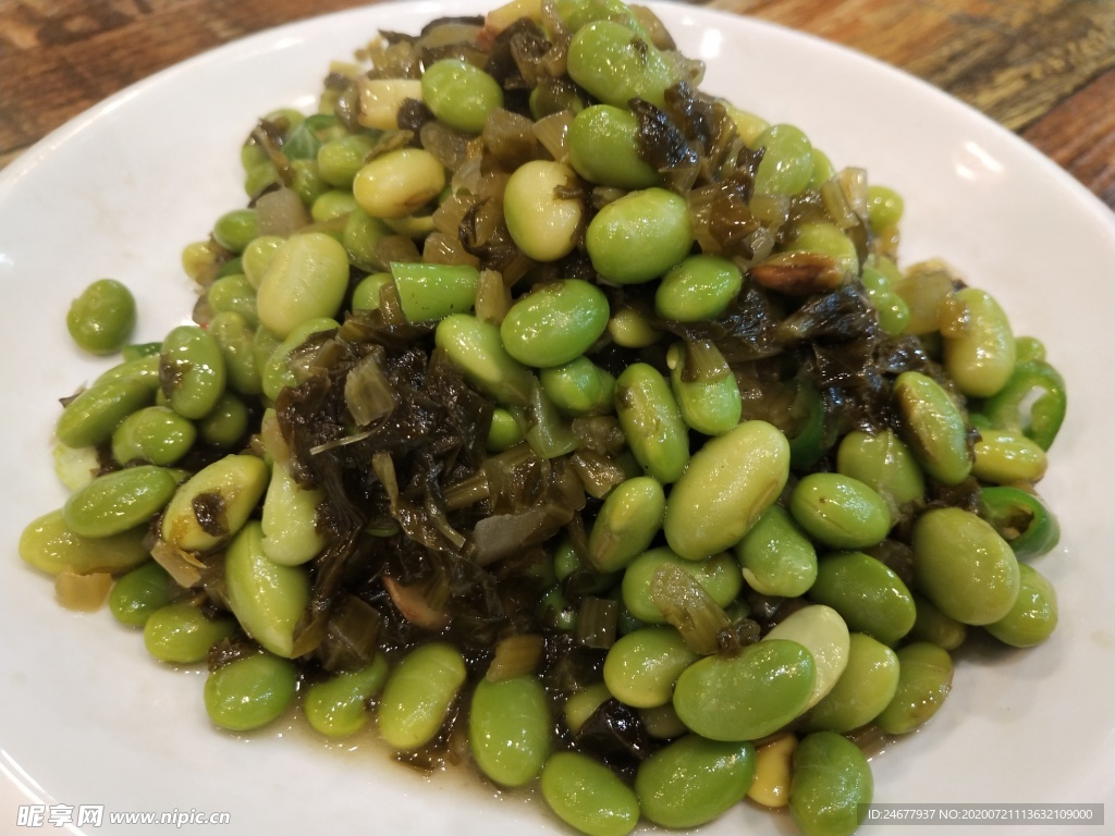 酸菜豆