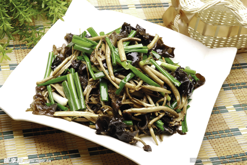 香蔥木耳茶樹菇