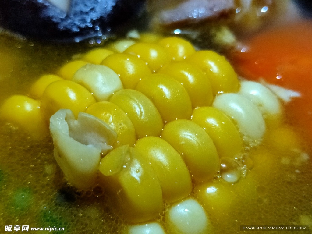 排骨玉米汤 汤