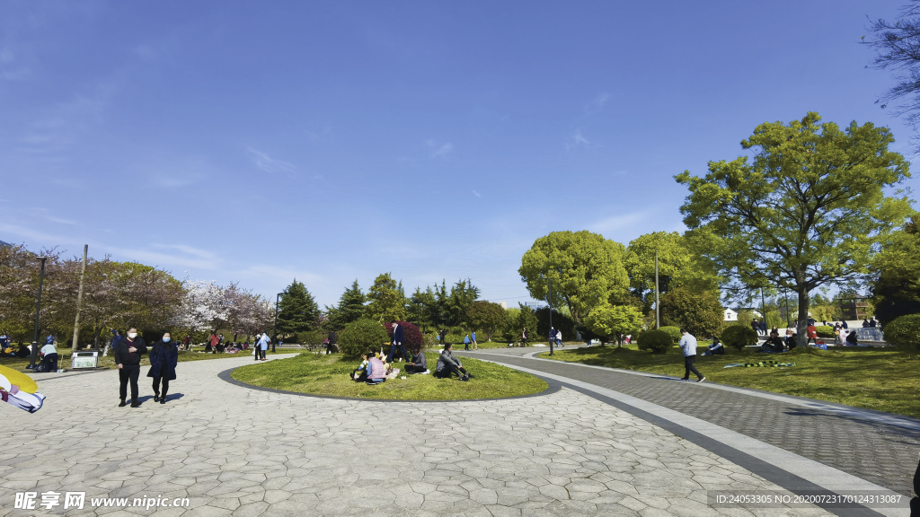 公園一角