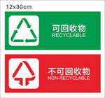 垃圾分类标志标识