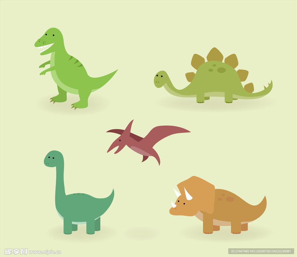 可爱恐龙集