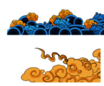 国潮祥云图案