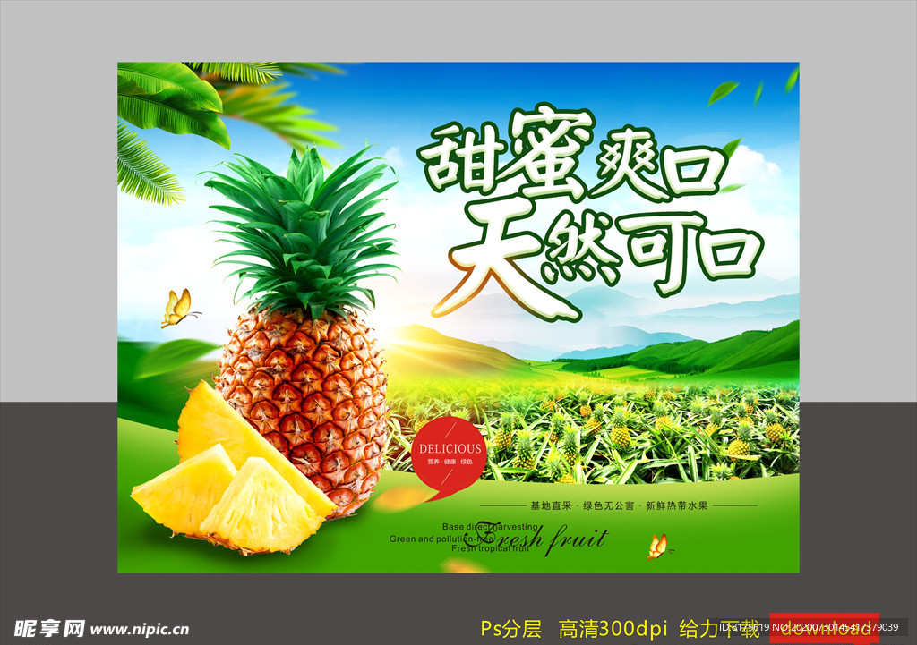 甜蜜菠蘿鳳梨
