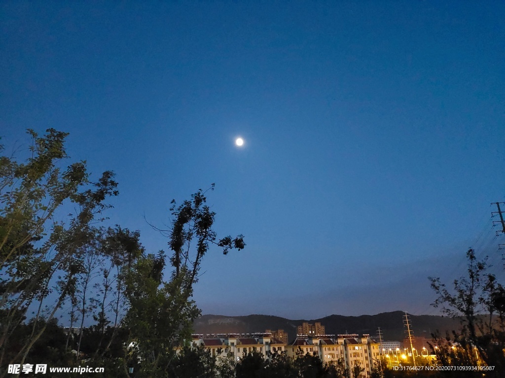 夜晚的城市