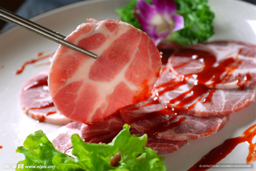 烤肉類豬眉肉