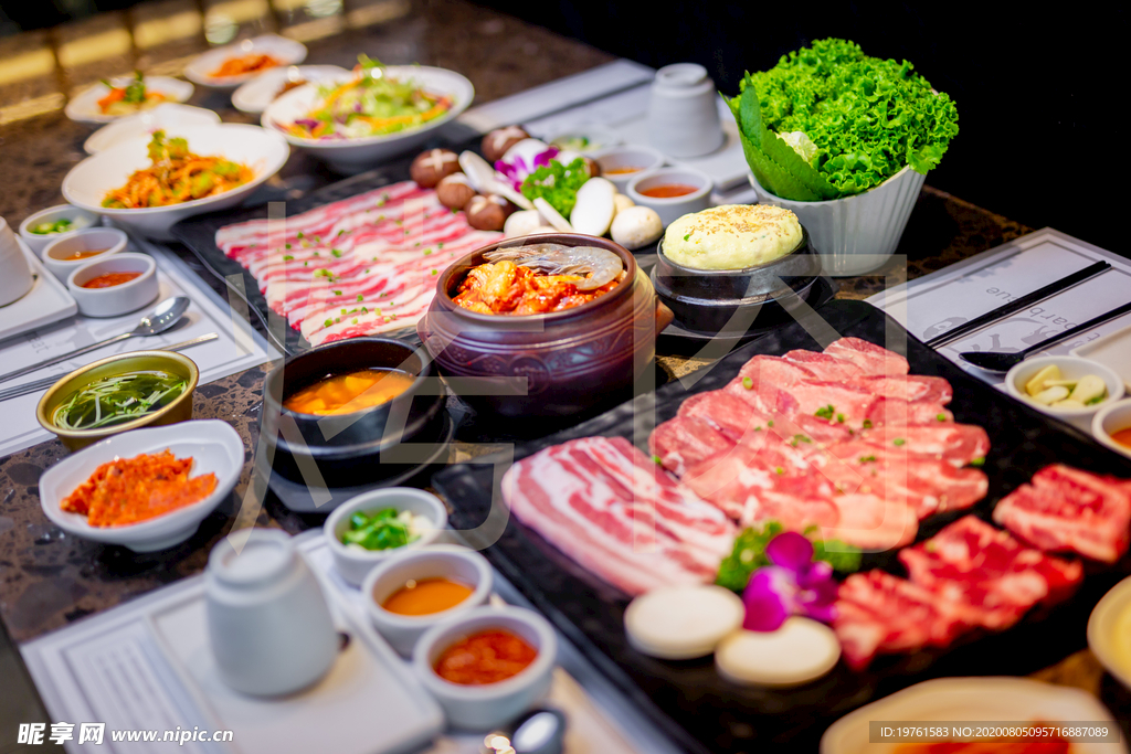韓國烤肉 美食 傳統美食 餐飲