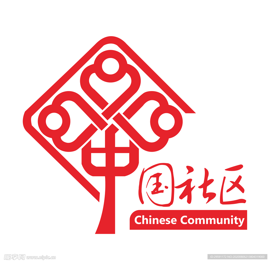 中国社区logo