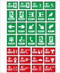 消防器材指示安全标识