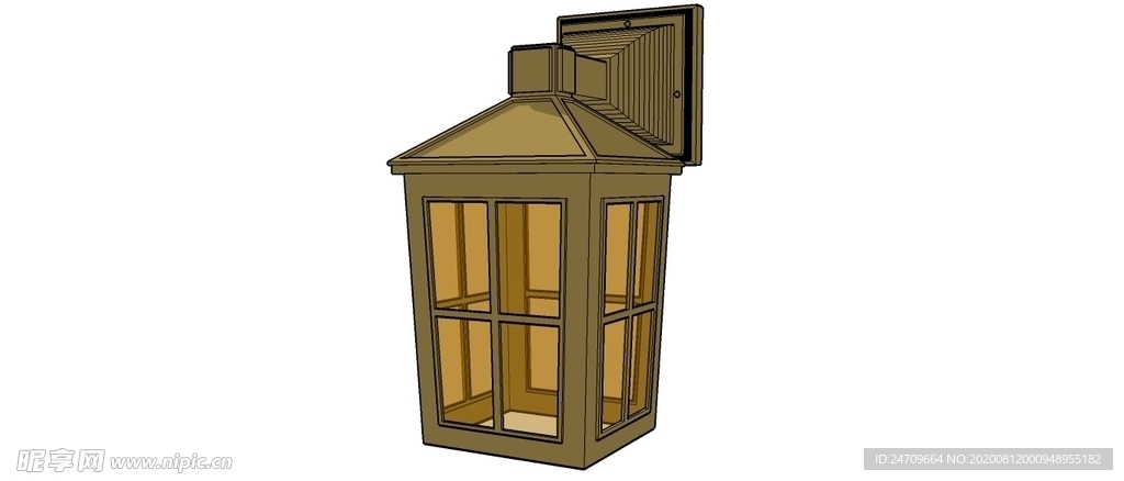 園藝登skp模型