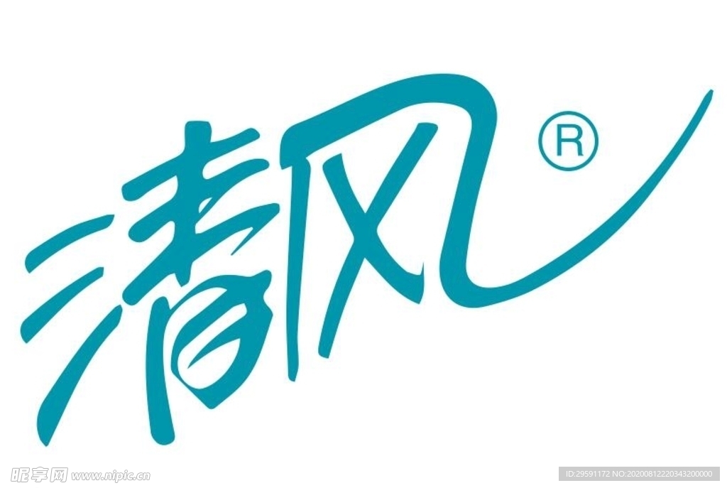 矢量清风logo