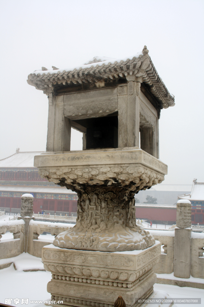 故宮的雪