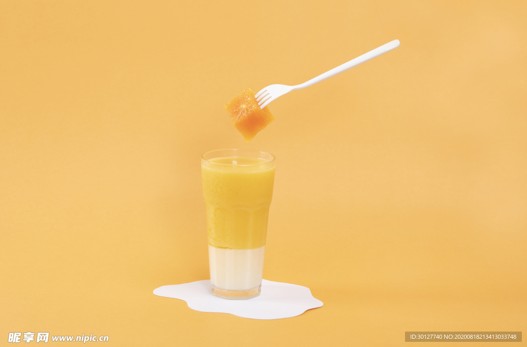 橙子酸奶 芒果酸奶 水果酸奶