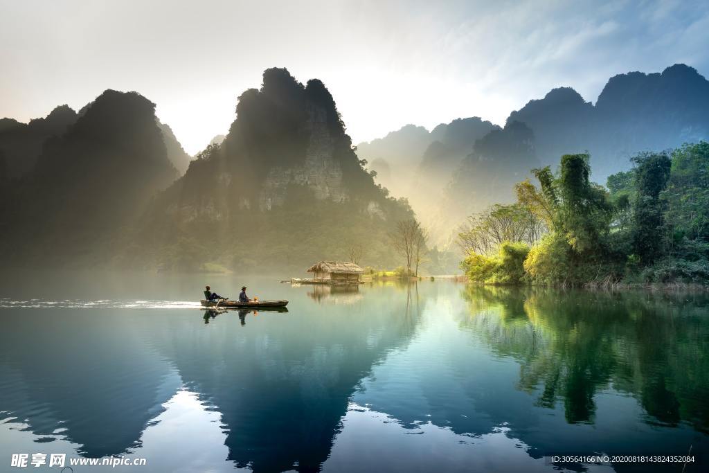 山水旅游景點(diǎn)自然生態(tài)背景素材